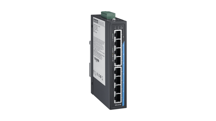 8-port Industrial Unmanaged GbE Switch
